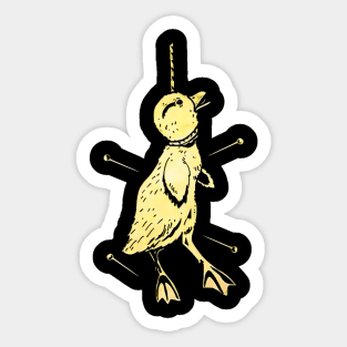 Fulci - Don't Torture A Duckling Sticker